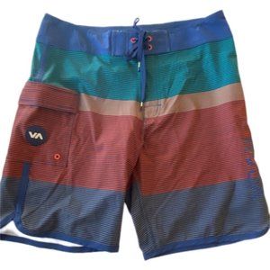 RVCA Commander 20" Boardshorts - Medieval Blue [34]